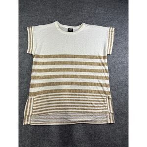 Babeau Short Sleeve Casual Blouse - Women's XL